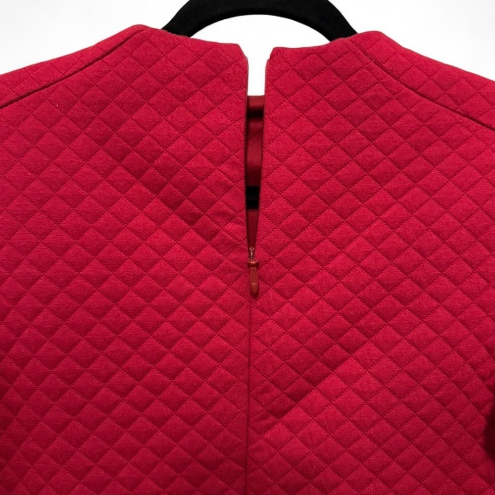 Windsor Red Long Sleeve Studded Dress - Picture 6 of 7